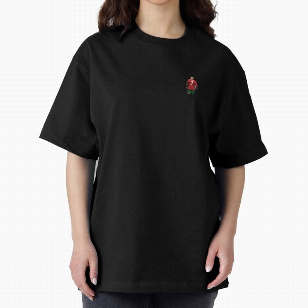 Cristiano Ronaldo CR7 Oversized T-Shirt Enjoy the Biggest Football Party of Global Football Passion for FIFA World Cup 2026 USA Canada Mexico, Centered on Mbappe, Argentina and Brazil, Game Day Rituals, Football Legends, Country Pride and the Road