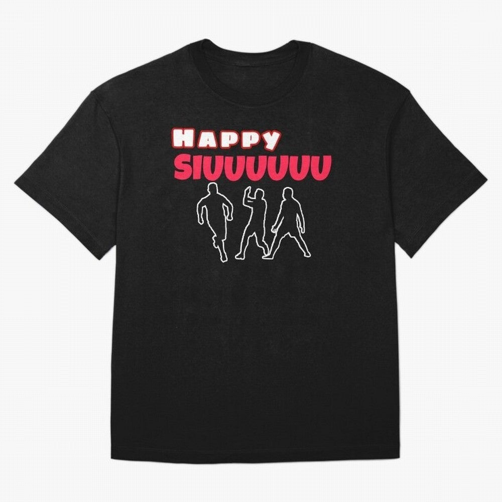 Happy siuuu CR7 goal Oversized T-Shirt Show Passion for the Stars of FIFA World Cup 2026 Featuring Cristiano Ronaldo, Netherlands Energy, Game Day Rituals, Football Legends, Country Pride and the Road to the Final; Ideal for Football Dads, Football