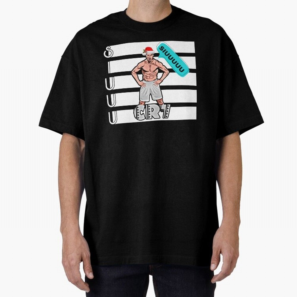 Siuuu Cristiano ronaldo goal Oversized T-Shirt Treasure FIFA World Cup 2026 Group Stage Capturing Mbappe and Neymar, Argentina and Brazil Energy, Fan Favorite Moments, National Team Passion, Big Match Drama and Soccer History; Ideal for Fans Who