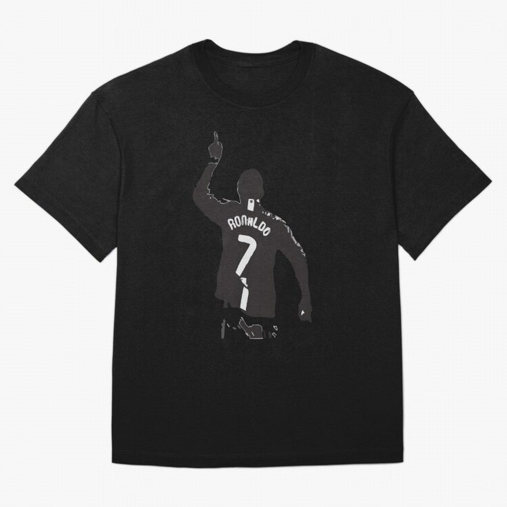 Cristiano Ronaldo 1 Oversized T-Shirt Carry the Colors and Pride of Global Football Passion for FIFA World Cup 2026 Group Stage, Centered on Haaland and Mbappe, England, France and Netherlands, Worldwide Fan Energy, Dramatic Goals, Stadium Lights