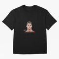 Cristiano Ronaldo Big Face Young Ronaldo Oversized T-Shirt Join FIFA World Cup 2026 USA Canada Mexico with Cristiano Ronaldo, Haaland and CR7, Brazil Energy, Classic Soccer Heritage, Championship Pressure, Fan Loyalty and International Pride; Great