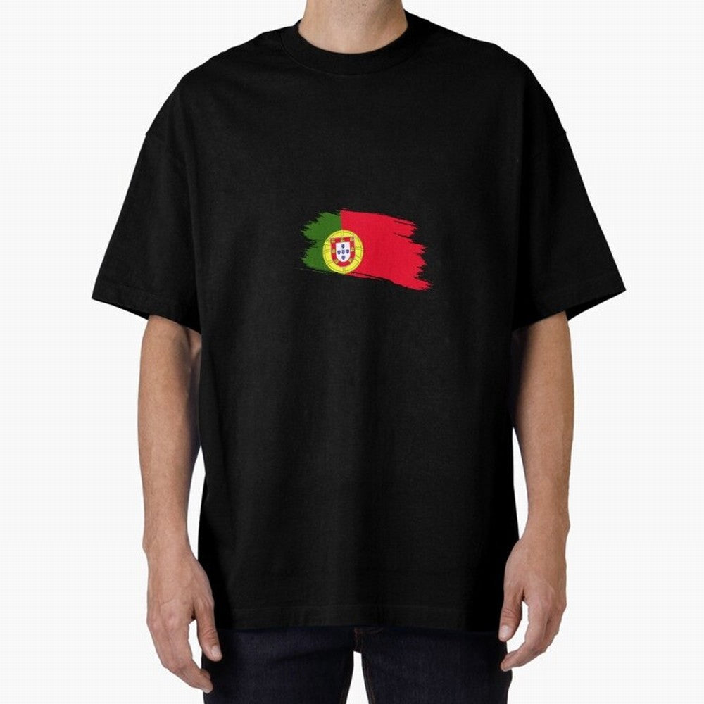 Portugal Oversized T-Shirt Create FIFA World Cup 2026 USA Canada Mexico Spirit, Celebrating England, Mbappe and Neymar, Fan Favorite Moments, National Team Passion, Big Match Drama and Soccer History; Created for Match Day Parties, Soccer Gifts,