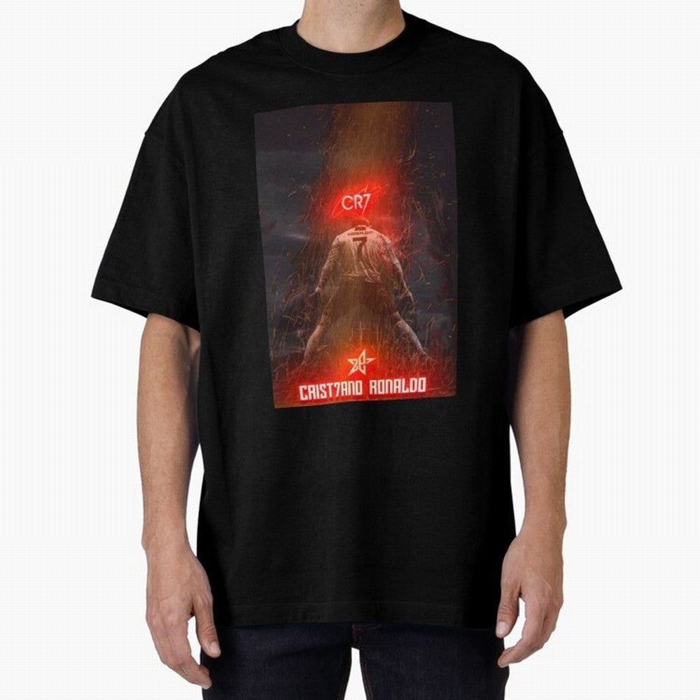 CR7 - CRISTIANO RONALDO Oversized T-Shirt Make Your Look Match the FIFA World Cup 2026 Group Stage Journey through Mbappe and Neymar Highlights, Argentina, France and Brazil Pride, Champion Mindset, Group Stage Buzz, Knockout Tension and Passionate