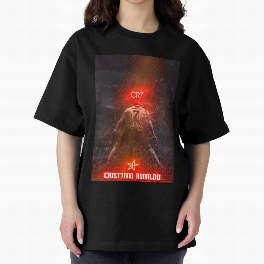 CR7 - CRISTIANO RONALDO Oversized T-Shirt Make Your Look Match the FIFA World Cup 2026 Group Stage Journey through Mbappe and Neymar Highlights, Argentina, France and Brazil Pride, Champion Mindset, Group Stage Buzz, Knockout Tension and Passionate