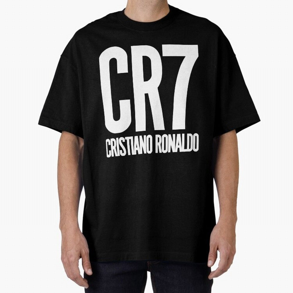 CR7 Cristiano Ronaldo Oversized T-Shirt Celebrate Every Goal in FIFA World Cup 2026 USA Canada Mexico Spirit, Filled with Spain, Messi, Neymar and Mbappe, Tournament Hype, Historic Matchups, Family Viewing Parties and Global Sports Pride; Ideal for