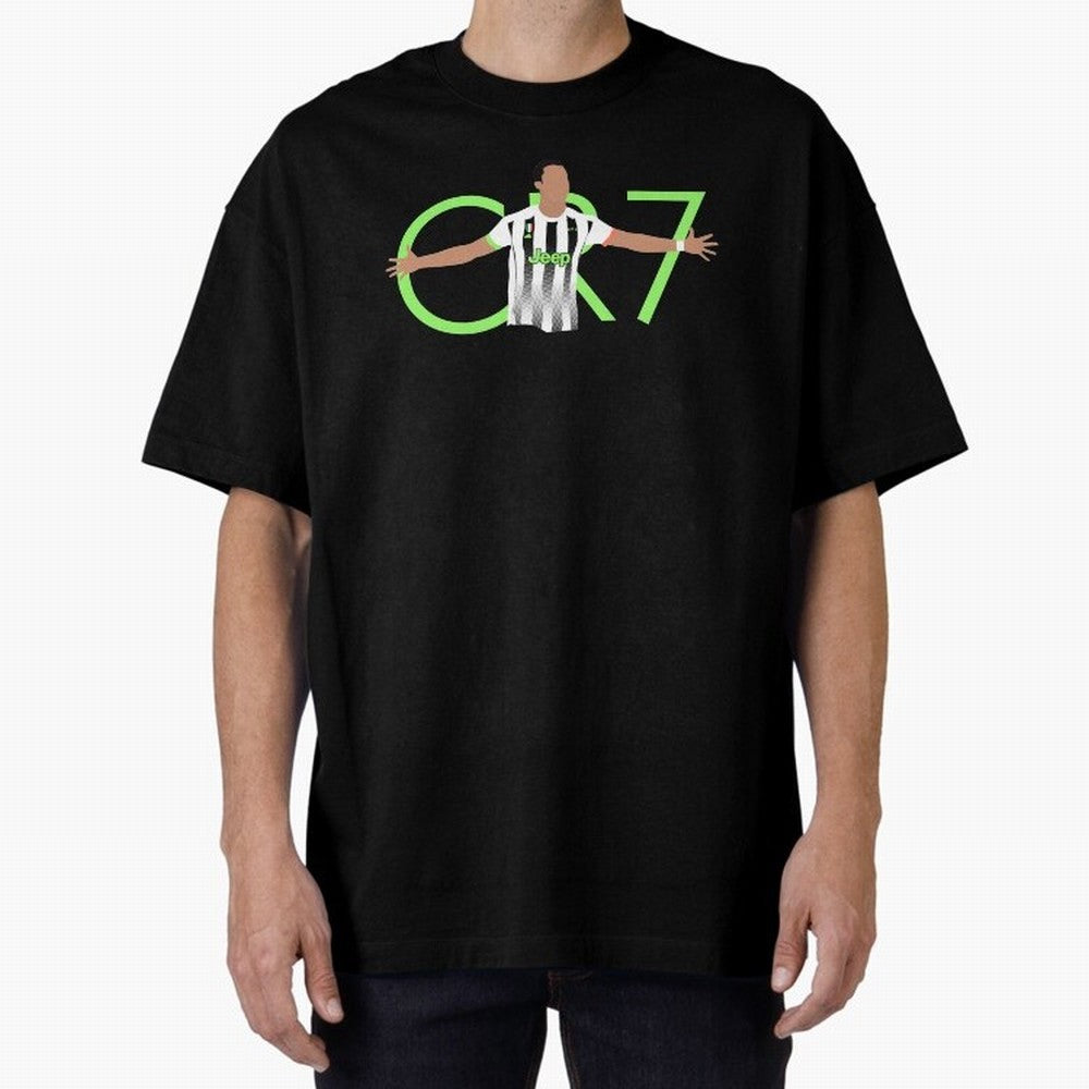 CR7 Oversized T-Shirt Enjoy the Biggest Football Party of FIFA World Cup 2026 Featuring Messi, Neymar and Mbappe, England Energy, Stadium Chants, National Pride, Trophy Dreams and Unforgettable Football Memories; Perfect for People Who Love