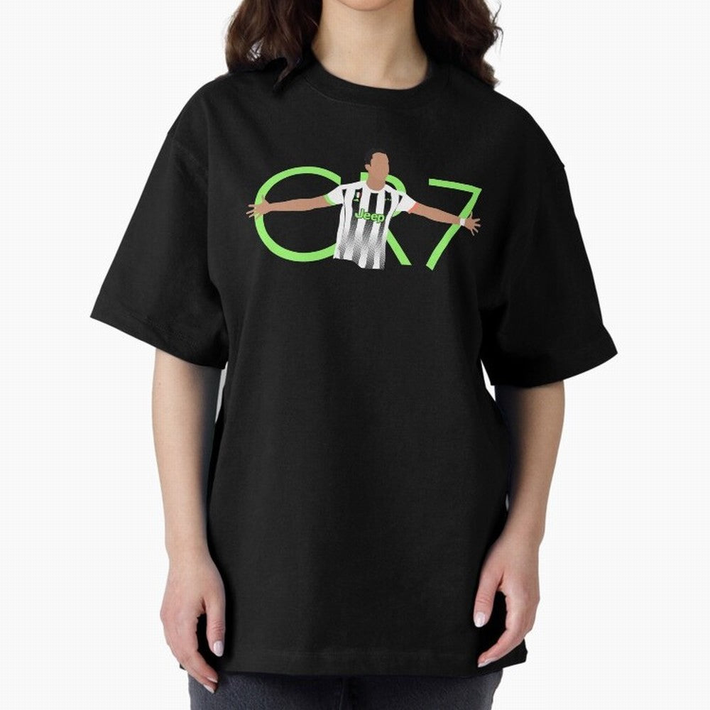 CR7 Oversized T-Shirt Enjoy the Biggest Football Party of FIFA World Cup 2026 Featuring Messi, Neymar and Mbappe, England Energy, Stadium Chants, National Pride, Trophy Dreams and Unforgettable Football Memories; Perfect for People Who Love