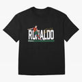 Cristiano Ronaldo Portugal Jersey -Last World Cup 2 Vintage Style Oversized T-Shirt Capture Stadium Memories from FIFA World Cup 2026 USA Canada Mexico Made for Cristiano Ronaldo, Haaland and CR7, Netherlands Energy, Soccer Culture, Superstar