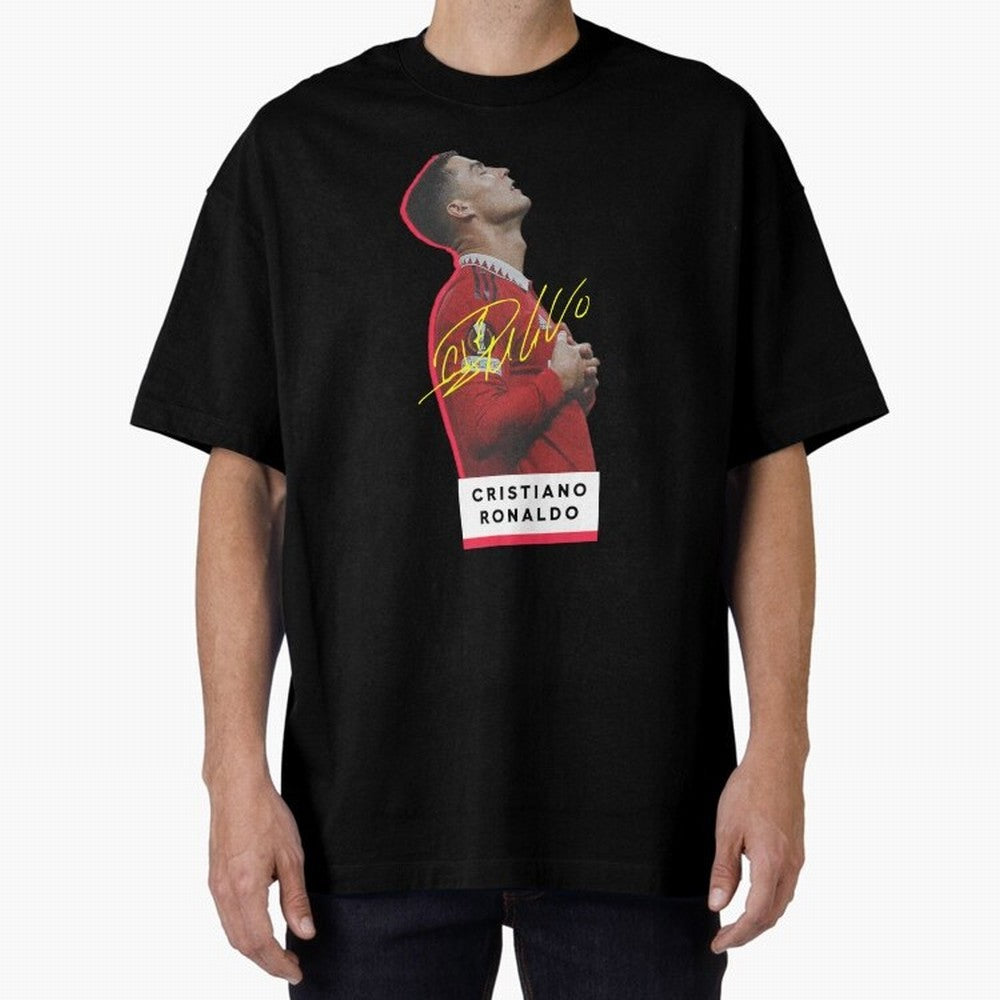 New Celebration Ronaldo Oversized T-Shirt Bring a Vintage Feel to Global Football Passion for FIFA World Cup 2026 Group Stage, Driven by Neymar, Haaland and Cristiano Ronaldo, Germany, Stadium Chants, National Pride, Trophy Dreams and Unforgettable
