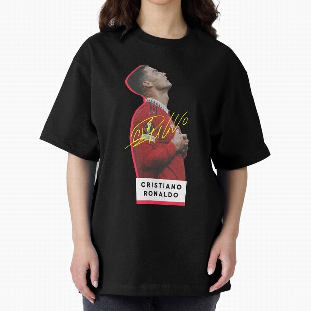 New Celebration Ronaldo Oversized T-Shirt Bring a Vintage Feel to Global Football Passion for FIFA World Cup 2026 Group Stage, Driven by Neymar, Haaland and Cristiano Ronaldo, Germany, Stadium Chants, National Pride, Trophy Dreams and Unforgettable