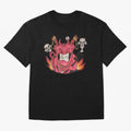 Devil Graffit Oversized T-Shirt Make Your Look Match Match Day Hype around FIFA World Cup 2026 Group Stage, Haaland and Mbappe, Brazil, Portugal and Argentina, Classic Soccer Heritage, Championship Pressure, Fan Loyalty and International Pride;