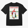 Cristiano Ronaldo designs Oversized T-Shirt Carry the Colors and Pride of the FIFA World Cup 2026 Journey through Neymar Highlights, Portugal, Spain and Germany Pride, Football Passion, Legendary Performances, Festival Vibes and Supporter