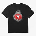Cristiano Ronaldo Oversized T-Shirt Spotlight FIFA World Cup 2026 Group Stage Highlighting Cristiano Ronaldo, England Energy, Classic Soccer Heritage, Championship Pressure, Fan Loyalty and International Pride; Ideal for Passionate Fans Who Love