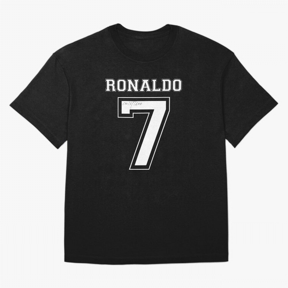 Cristiano Ronaldo Oversized T-Shirt Remember Iconic Moments from Global Football Passion for FIFA World Cup 2026, Inspired by Messi, CR7 and Mbappe, Brazil, Supporter Pride, Iconic Celebrations, Legendary Names and Global Match Day Energy; Ideal