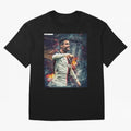 Wallpaper Cristiano Ronaldo Oversized T-Shirt Embrace FIFA World Cup 2026 Group Stage Spirit, Highlighting France, Cristiano Ronaldo, Worldwide Fan Energy, Dramatic Goals, Stadium Lights and Championship Celebrations; Perfect for Supporters Who