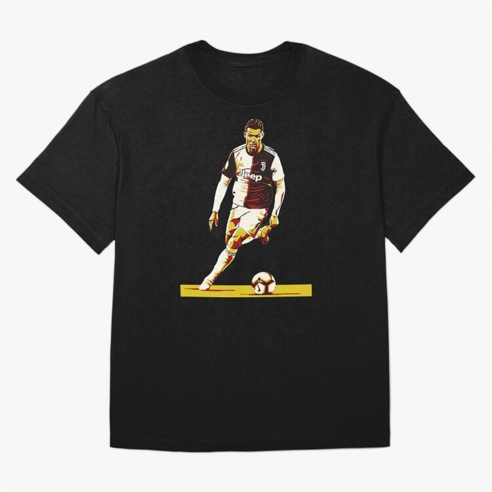 Cristiano Ronaldo Oversized T-Shirt Join Supporters Worldwide for Match Day Hype around FIFA World Cup 2026 USA Canada Mexico, Mbappe and Neymar, Argentina and Brazil, Vintage Soccer Flavor, Modern Football Stars, National Flags and Final Night