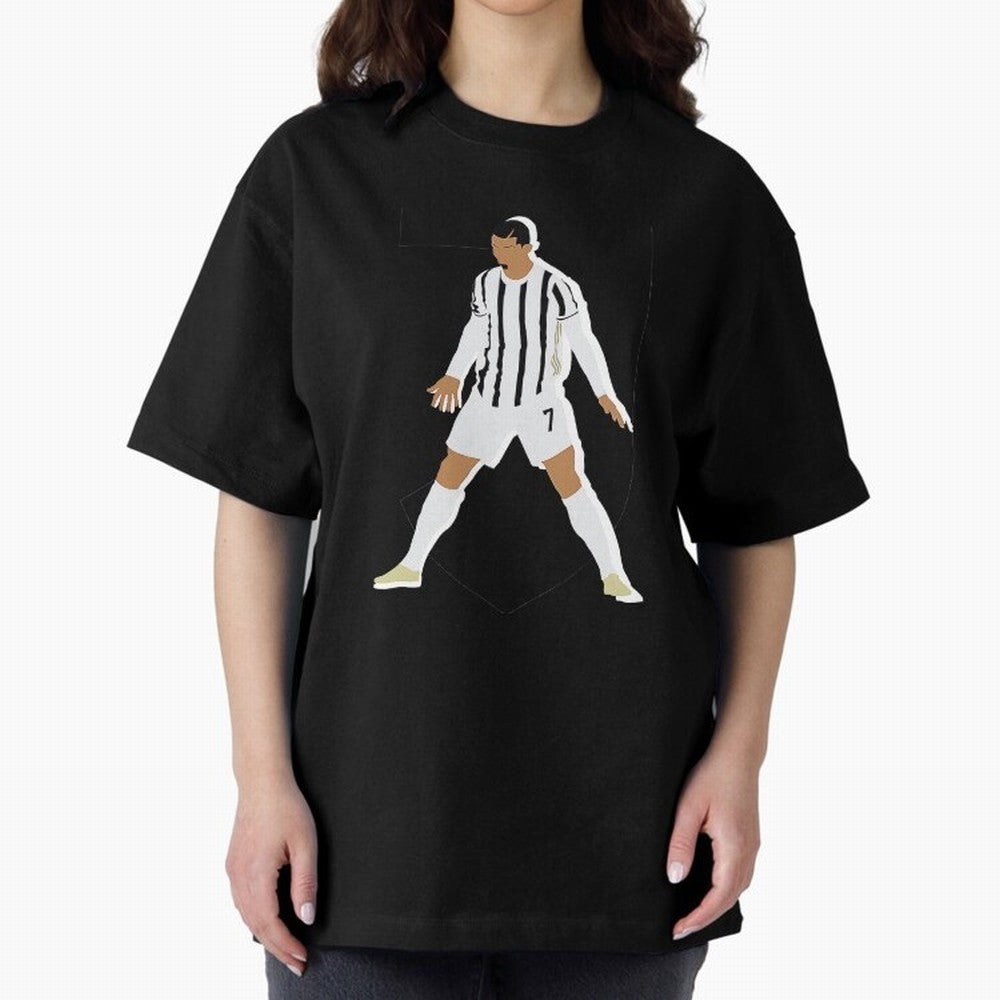Cristiano Ronaldo Oversized T-Shirt Treasure FIFA World Cup 2026 USA Canada Mexico Made for Haaland, Argentina, France and Brazil Energy, Football History, Final Match Energy, Crowd Noise and Once in a Lifetime Moments; Ideal for Football Dads,