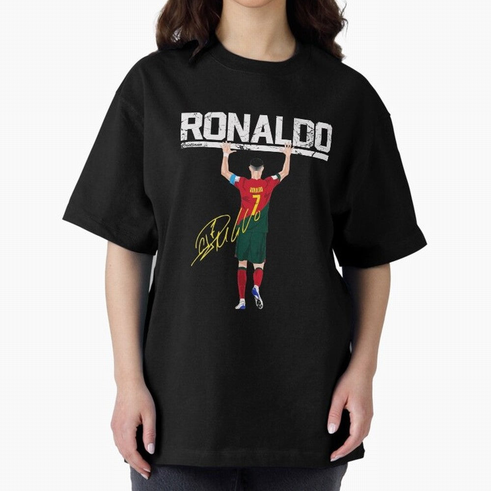 Cristiano Ronaldo Portugal Jersey -The Farewell Oversized T-Shirt Feel the Heartbeat of FIFA World Cup 2026 USA Canada Mexico Spirit, Featuring England, France and Netherlands, Neymar, Classic Soccer Heritage, Championship Pressure, Fan Loyalty and