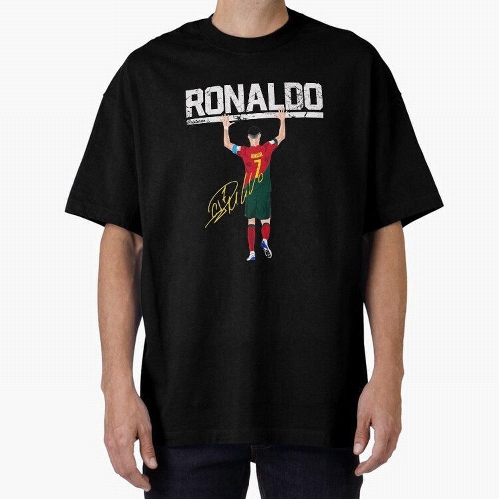 Cristiano Ronaldo Portugal Jersey -The Farewell Oversized T-Shirt Feel the Heartbeat of FIFA World Cup 2026 USA Canada Mexico Spirit, Featuring England, France and Netherlands, Neymar, Classic Soccer Heritage, Championship Pressure, Fan Loyalty and