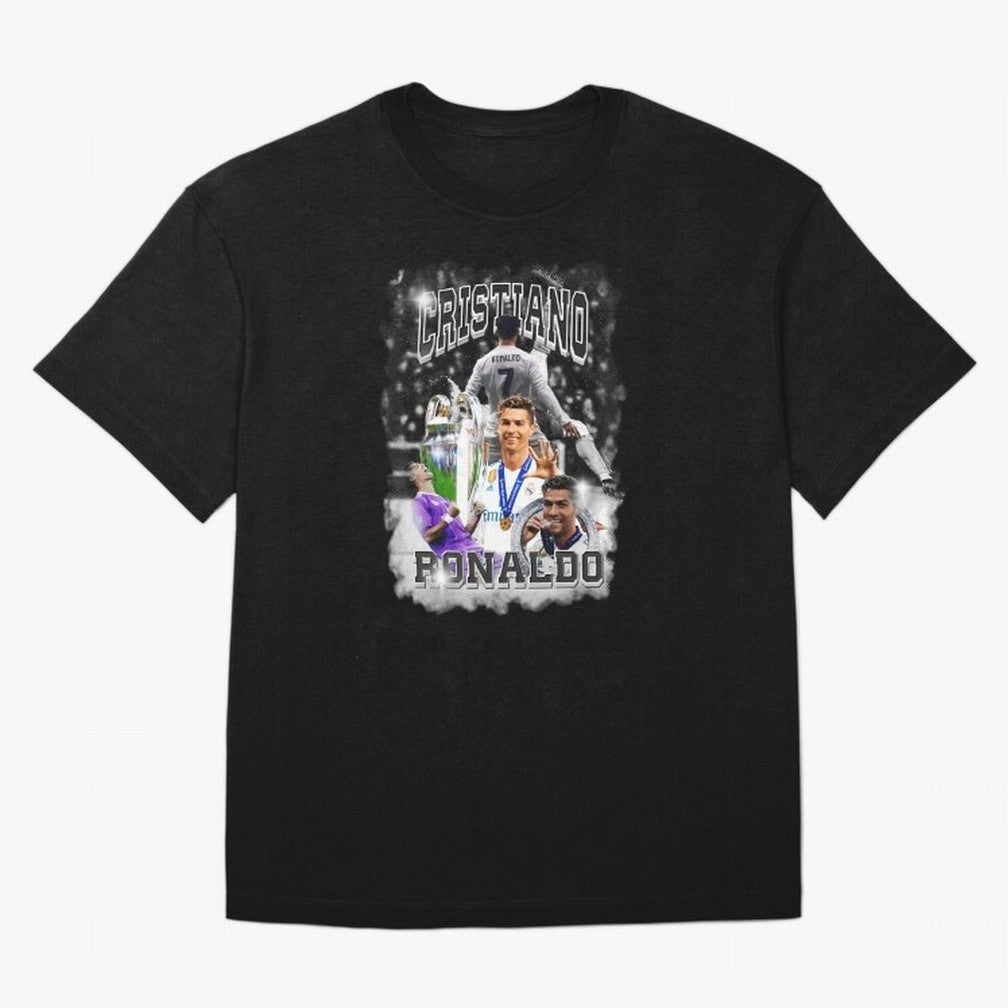Cristiano Ronaldo Oversized T-Shirt Support the Legends of the FIFA World Cup 2026 USA Canada Mexico Journey through Cristiano Ronaldo, Haaland and CR7 Highlights, Argentina and Brazil Pride, Fan Favorite Moments, National Team Passion, Big Match