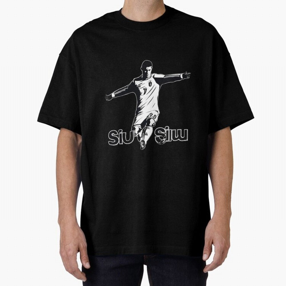 CR7 SIUU Oversized T-Shirt Keep Football History Alive during the FIFA World Cup 2026 Group Stage Journey through Neymar Highlights, England Pride, Match Day Excitement, Supporter Culture, Golden Goals and Global Football Passion; Perfect for