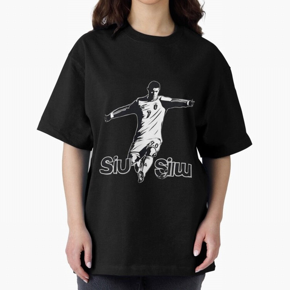 CR7 SIUU Oversized T-Shirt Keep Football History Alive during the FIFA World Cup 2026 Group Stage Journey through Neymar Highlights, England Pride, Match Day Excitement, Supporter Culture, Golden Goals and Global Football Passion; Perfect for