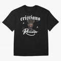 CR7 King edition Oversized T-Shirt Feel International Energy from FIFA World Cup 2026 Centered on CR7, Argentina Energy, Stadium Memories, Football Loyalty, International Chants and Championship Tradition; Great for Watch Parties, Sports Bars,