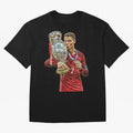 cristiano ronaldo Oversized T-Shirt Stand Out with Spirit from FIFA World Cup 2026 Group Stage for Fans of Mbappe and Neymar and Brazil, Bringing Tournament Hype, Historic Matchups, Family Viewing Parties and Global Sports Pride; Great for