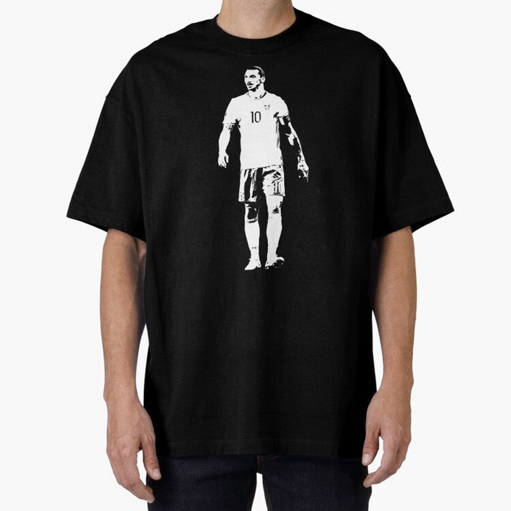 Zlatan-Ibra Oversized T-Shirt Enjoy FIFA World Cup 2026 Spirit, with Argentina, Cristiano Ronaldo, Stadium Memories, Football Loyalty, International Chants and Championship Tradition; Perfect for Supporters Who Want Bold Football Energy, Global