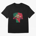 Cristiano Ronaldo CR7 T-shirt Design Oversized T-Shirt Stand with FIFA World Cup 2026 USA Canada Mexico for Fans of Cristiano Ronaldo and Argentina and Brazil, Bringing Stadium Chants, National Pride, Trophy Dreams and Unforgettable Football