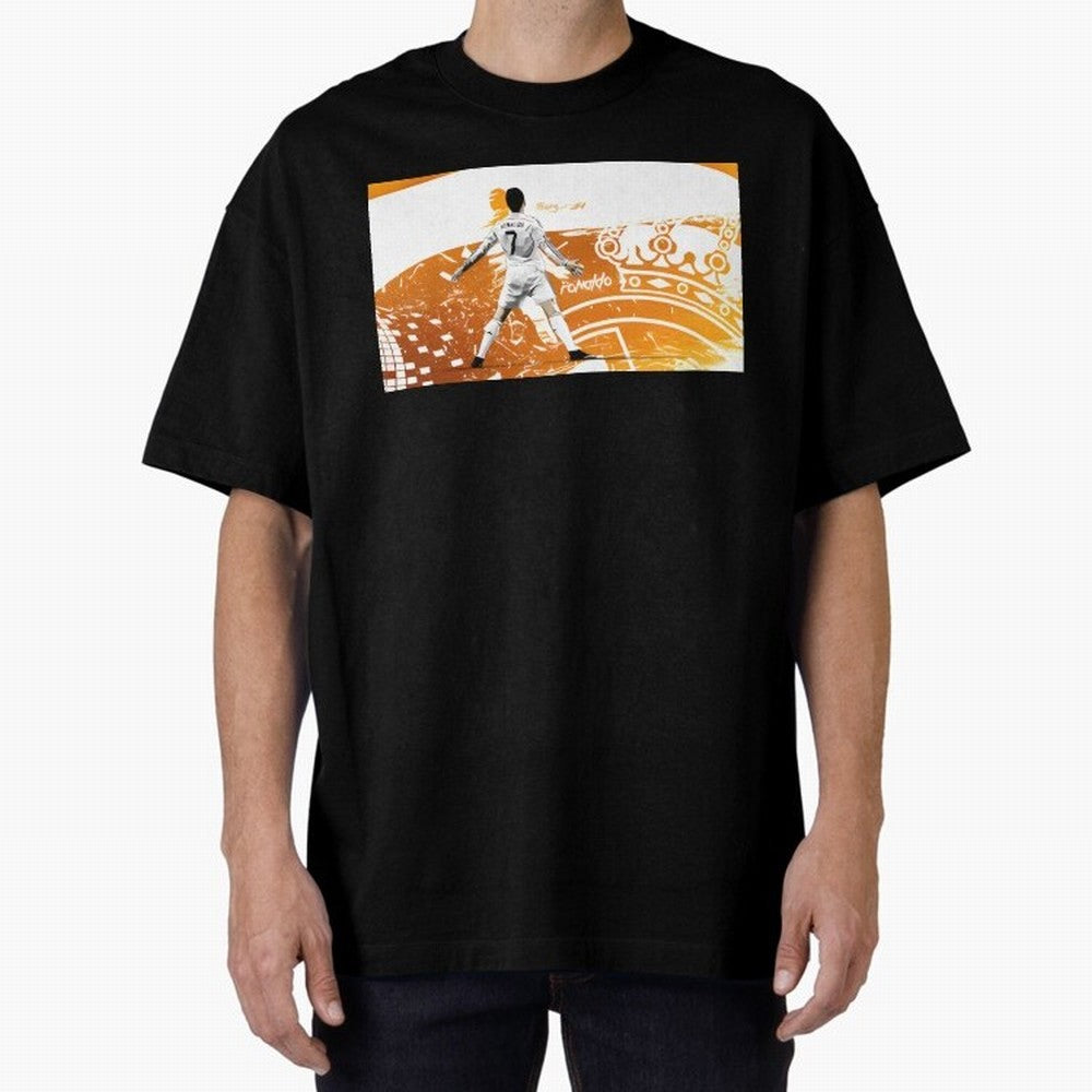 Cristiano Ronaldo Oversized T-Shirt Celebrate Supporters United by FIFA World Cup 2026 Group Stage Built around Cristiano Ronaldo, Argentina, France and Brazil Energy, Match Day Excitement, Supporter Culture, Golden Goals and Global Football