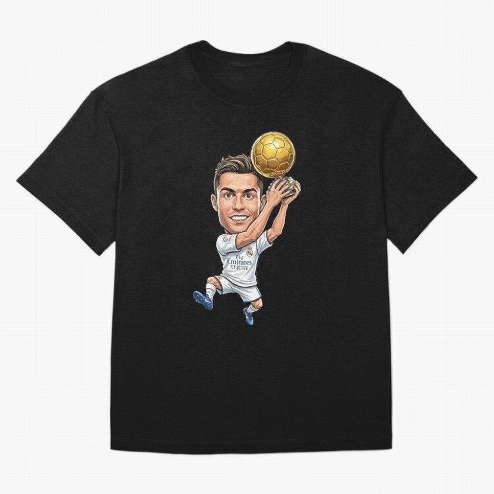 Cristiano Ronaldo Oversized T-Shirt Feel International Energy from FIFA World Cup 2026 Spirit, Celebrating Spain, CR7 and Messi, Football History, Final Match Energy, Crowd Noise and Once in a Lifetime Moments; Perfect for People Who Love