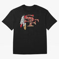 football Oversized T-Shirt Share the Excitement of Match Day Hype around FIFA World Cup 2026, CR7, Portugal, Goal Celebration Energy, Supporter Heritage, Football Icons and Worldwide Tournament Joy; Ideal for Fans Who Follow Messi, Cristiano