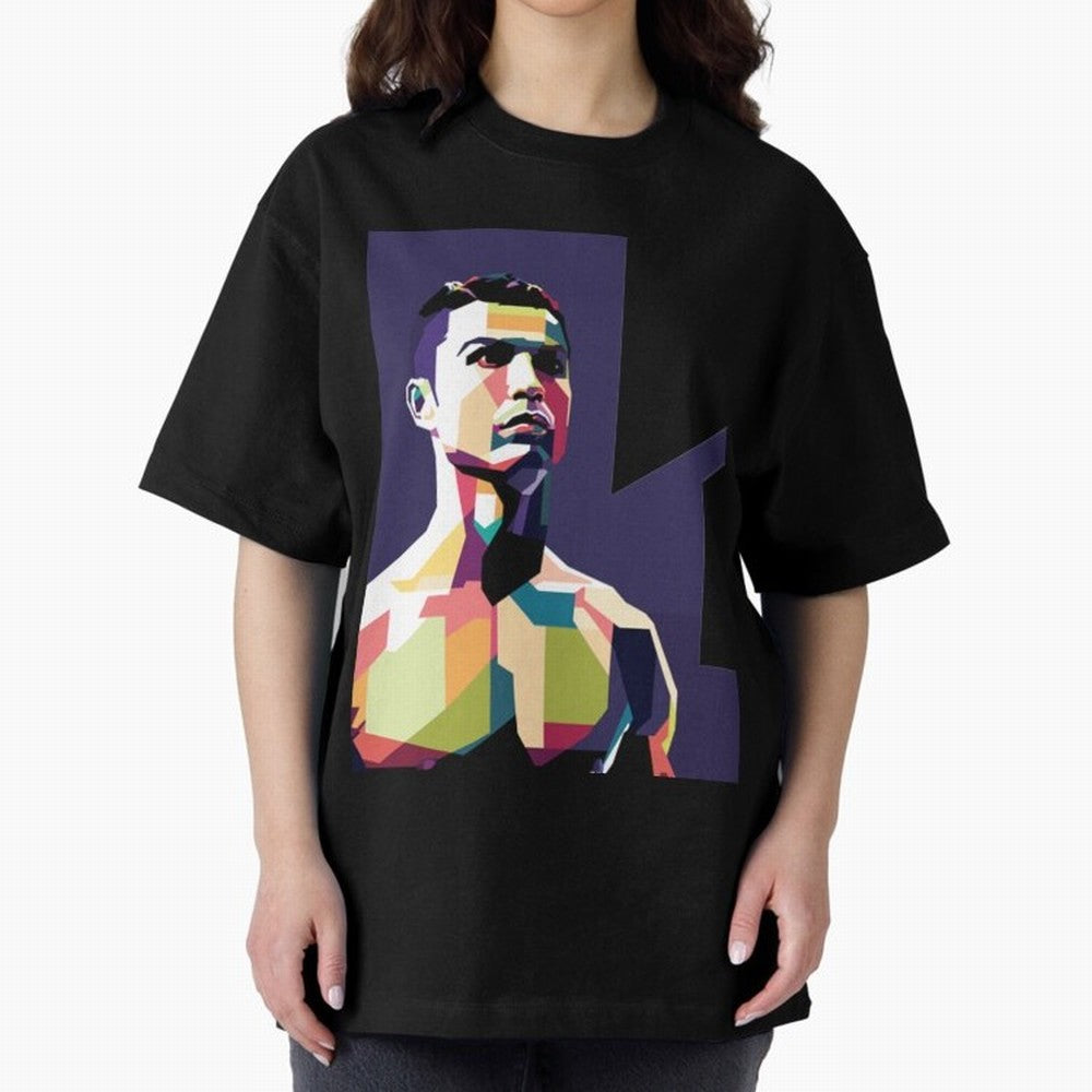 Ronaldo Cristiano Ronaldo Oversized T-Shirt Back the Journey through FIFA World Cup 2026 USA Canada Mexico Built around Mbappe and Neymar, Brazil, Portugal and Argentina Energy, Champion Mindset, Group Stage Buzz, Knockout Tension and Passionate