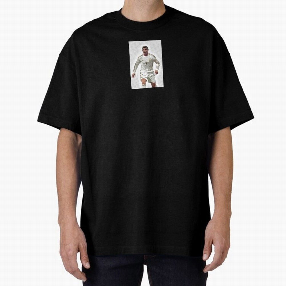 Cristiano Ronaldo Oversized T-Shirt Experience the Global Stage of FIFA World Cup 2026 USA Canada Mexico Capturing Messi and Cristiano Ronaldo, Brazil, Portugal and Argentina Energy, Fan Favorite Moments, National Team Passion, Big Match Drama and