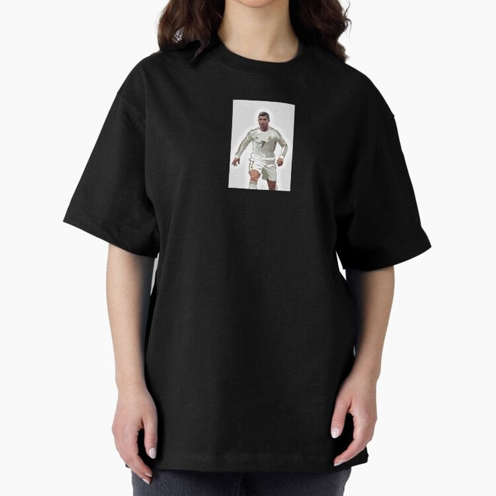 Cristiano Ronaldo Oversized T-Shirt Experience the Global Stage of FIFA World Cup 2026 USA Canada Mexico Capturing Messi and Cristiano Ronaldo, Brazil, Portugal and Argentina Energy, Fan Favorite Moments, National Team Passion, Big Match Drama and