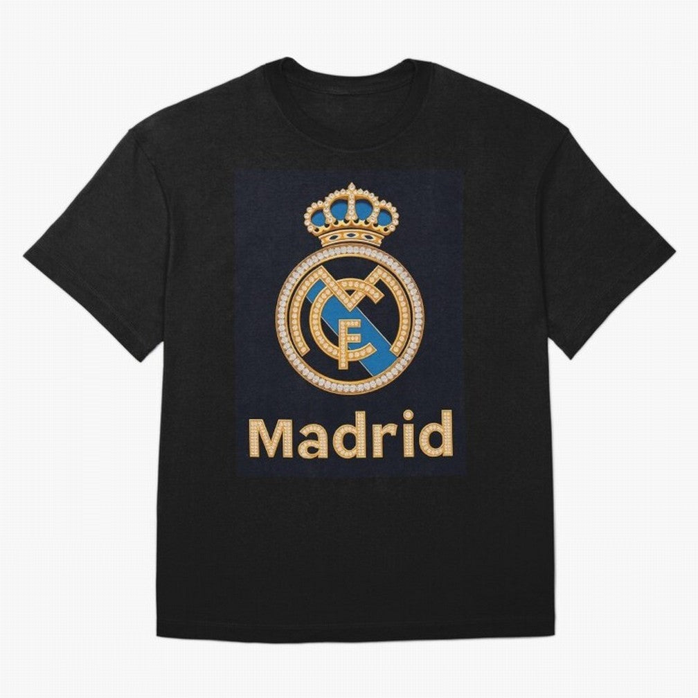 Madrid Oversized T-Shirt Make Memories around FIFA World Cup 2026 Group Stage Filled with CR7 and Messi, England and Germany Energy, Supporter Pride, Iconic Celebrations, Legendary Names and Global Match Day Energy; Made for Die Hard Supporters,