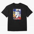 Cristiano Ronaldo Azulejos Oversized T-Shirt Join FIFA World Cup 2026 USA Canada Mexico for Fans of CR7 and Argentina, France and Brazil, Bringing Stadium Memories, Football Loyalty, International Chants and Championship Tradition; Perfect for