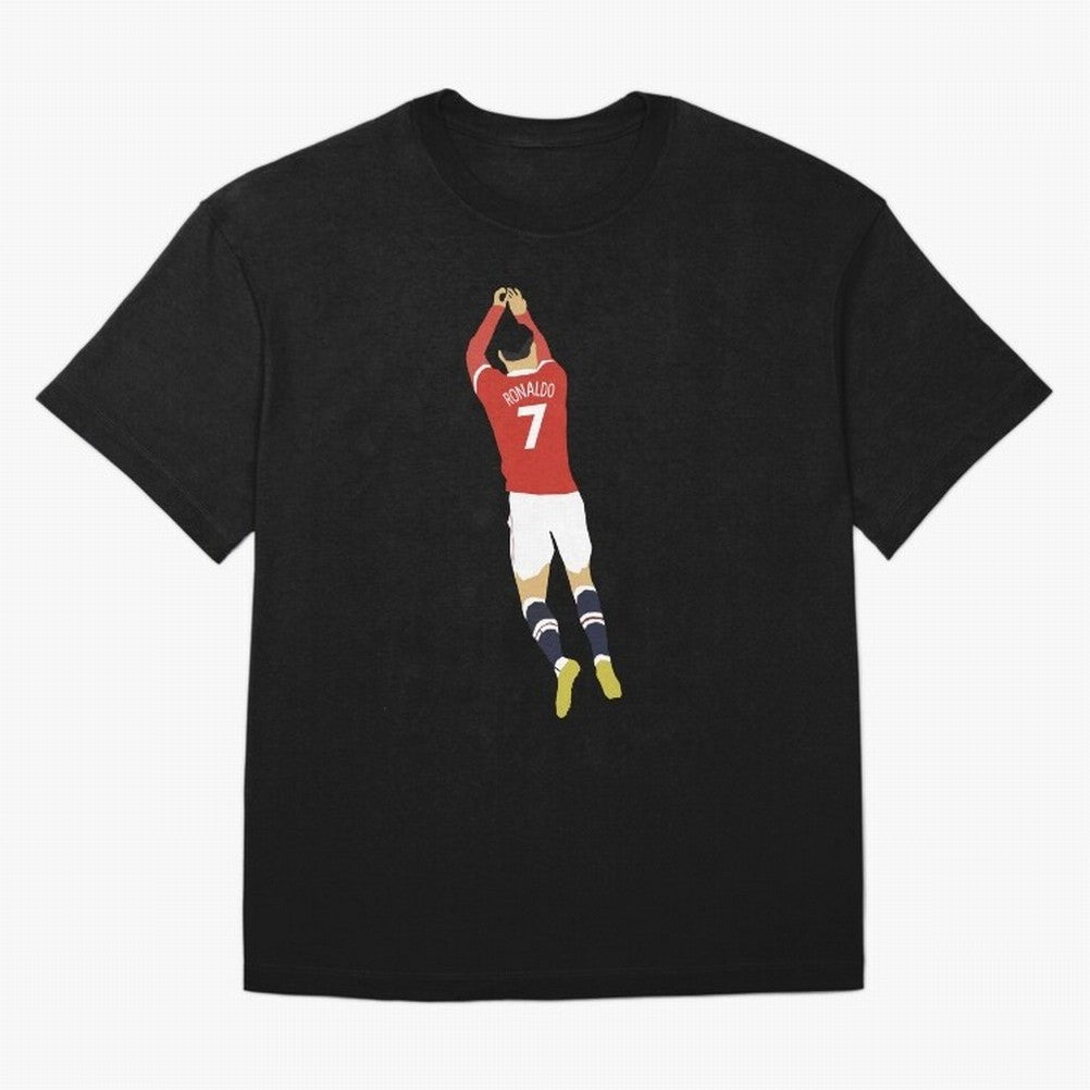 Cristiano Ronaldo Oversized T-Shirt Celebrate Fan Favorites in FIFA World Cup 2026 Capturing Mbappe, Argentina Energy, Champion Mindset, Group Stage Buzz, Knockout Tension and Passionate Fan Culture; Created for Match Day Parties, Soccer Gifts, Fan