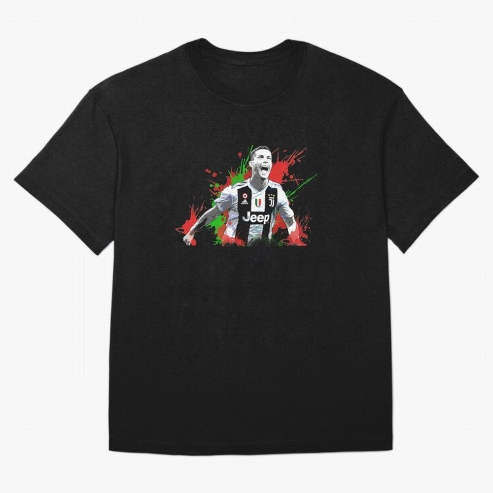 Cristiano Ronaldo Oversized T-Shirt Turn Up for Global Football Passion for FIFA World Cup 2026 Group Stage, Built around Messi, Neymar and Mbappe, Brazil, Portugal and Argentina, Stadium Memories, Football Loyalty, International Chants and
