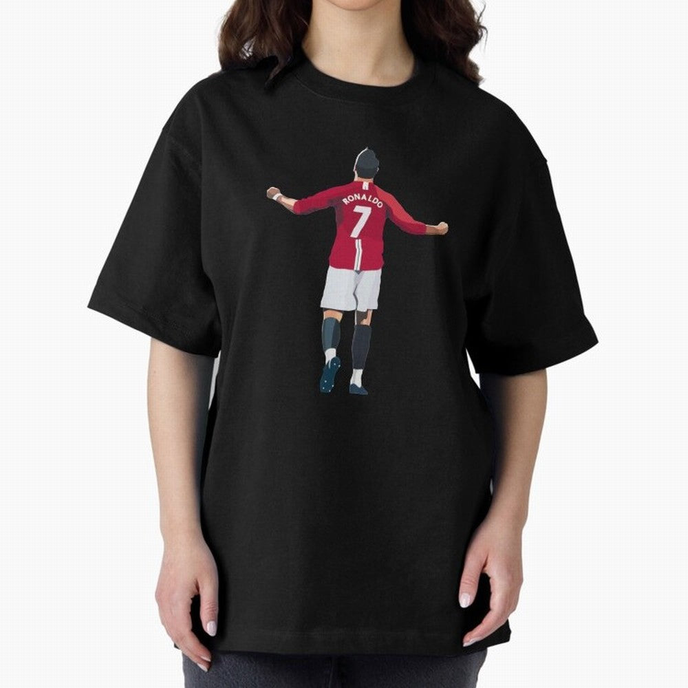 Legend Cristiano Ronaldo Oversized T-Shirt Turn Up for FIFA World Cup 2026 Group Stage Made for CR7, Argentina, France and Brazil Energy, Soccer Culture, Superstar Moments, National Team Dreams and Competitive Fire; Made for Die Hard Supporters,