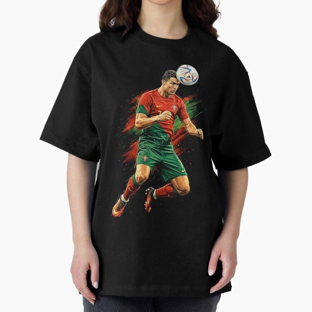 Cristiano Ronaldo Football Legend Oversized T-Shirt Feel the Heartbeat of the FIFA World Cup 2026 Group Stage Journey through Cristiano Ronaldo Highlights, Argentina and Brazil Pride, Game Day Rituals, Football Legends, Country Pride and the Road