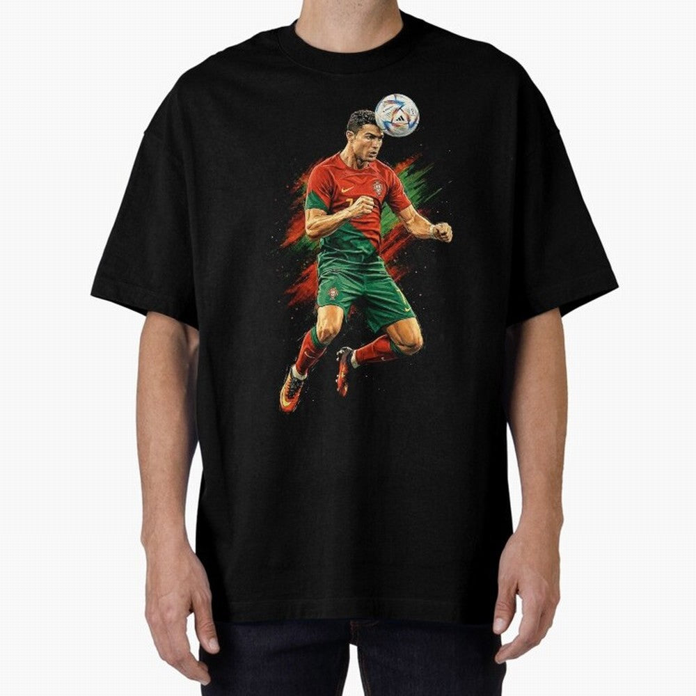 Cristiano Ronaldo Football Legend Oversized T-Shirt Feel the Heartbeat of the FIFA World Cup 2026 Group Stage Journey through Cristiano Ronaldo Highlights, Argentina and Brazil Pride, Game Day Rituals, Football Legends, Country Pride and the Road