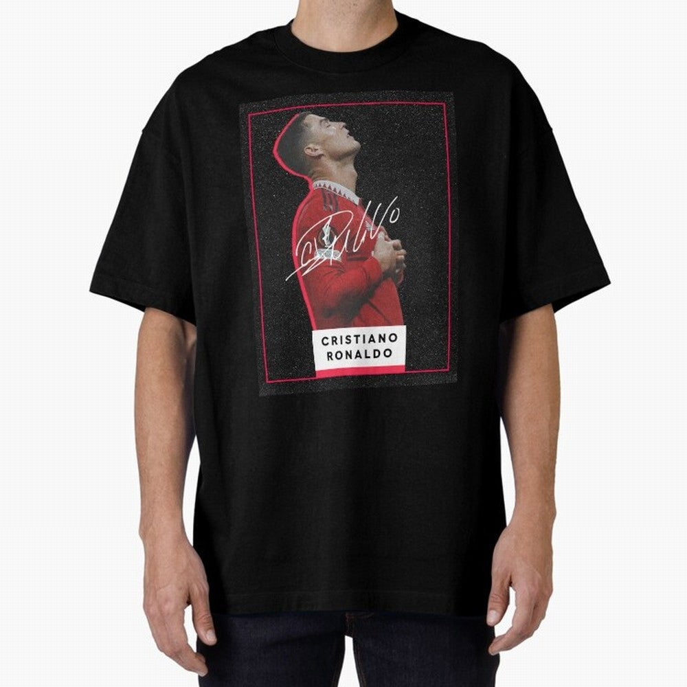 New Celebration Ronaldo Oversized T-Shirt Step into Match Day Hype around FIFA World Cup 2026, Cristiano Ronaldo, France and Portugal, Tournament Hype, Historic Matchups, Family Viewing Parties and Global Sports Pride; Made for Collectors Who Enjoy