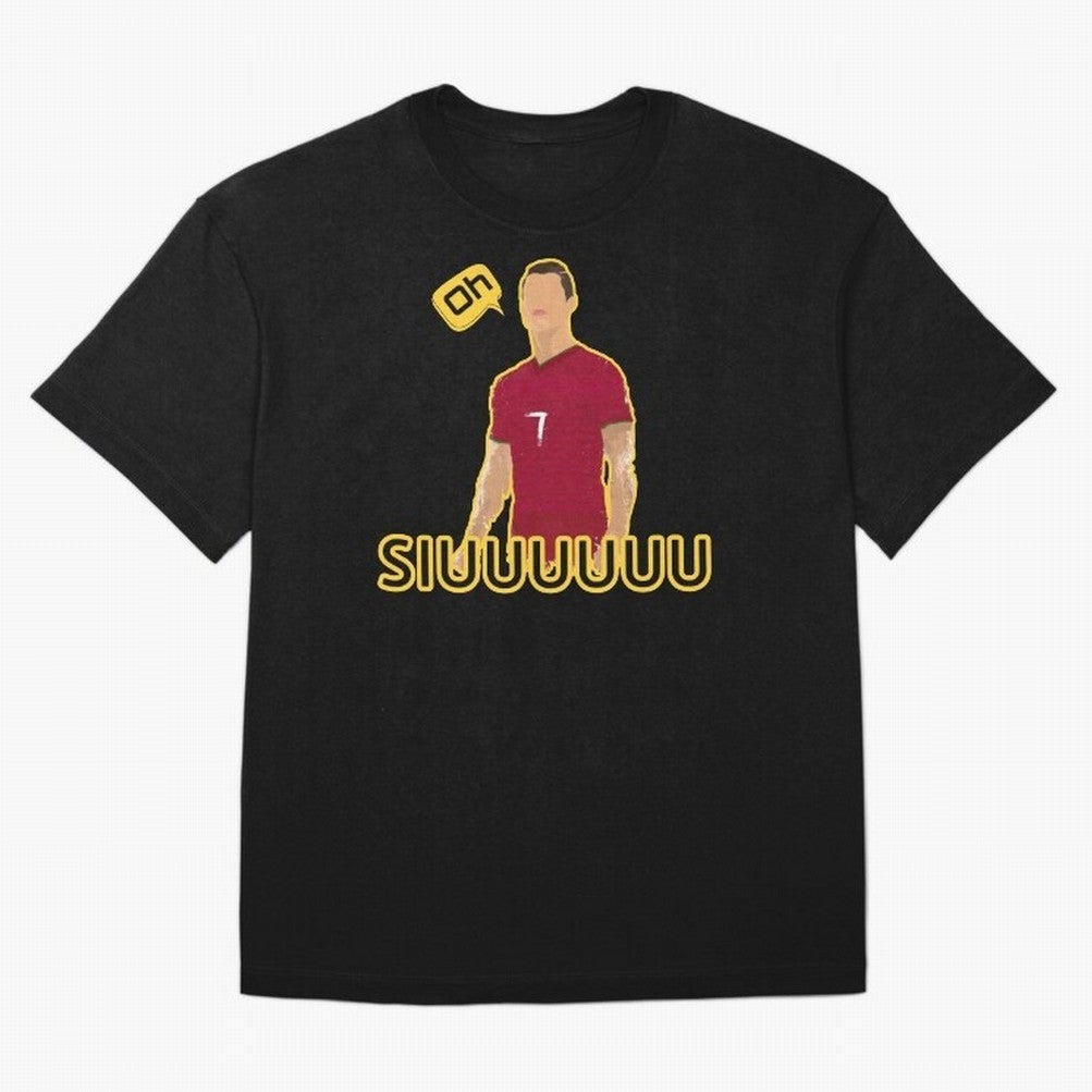 Oh siuuu CR7 funny Oversized T-Shirt Discover FIFA World Cup 2026 USA Canada Mexico with Cristiano Ronaldo, Portugal Energy, Game Day Rituals, Football Legends, Country Pride and the Road to the Final; Built for Supporters Chasing Trophy Dreams,