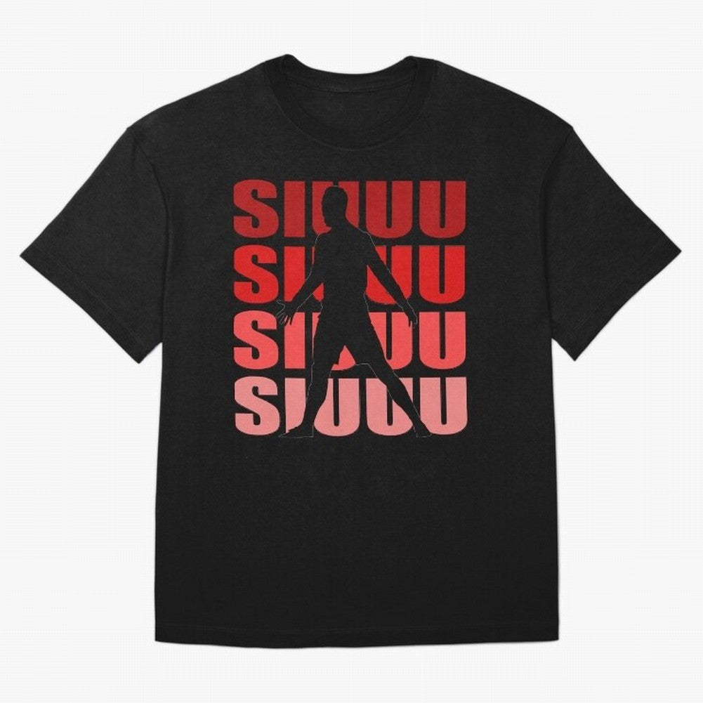 cristiano ronaldo siuuu Oversized T-Shirt Represent Football Lovers during FIFA World Cup 2026 Spirit, Celebrating Argentina, Mbappe and Neymar, Goal Celebration Energy, Supporter Heritage, Football Icons and Worldwide Tournament Joy; Ideal for