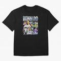 Cristiano Ronaldo El Bicho Oversized T-Shirt Stand Out with Spirit from FIFA World Cup 2026 Group Stage for Fans of Mbappe and Neymar and Brazil, Bringing Tournament Hype, Historic Matchups, Family Viewing Parties and Global Sports Pride; Great for