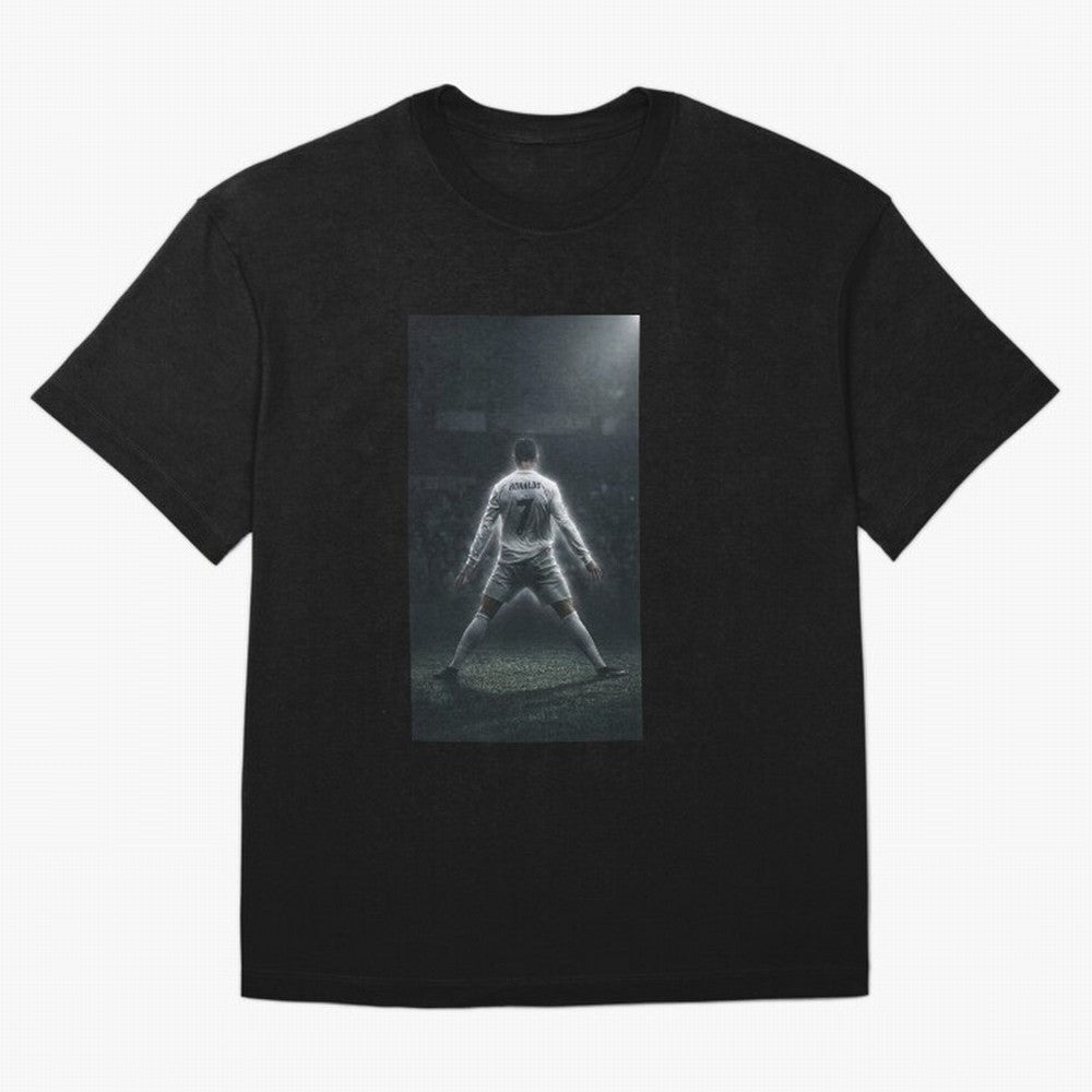 Cristiano Ronaldo Oversized T-Shirt Join Supporters Worldwide for Match Day Hype around FIFA World Cup 2026, Neymar, Argentina and Brazil, Football Festival Excitement, Trophy Ambitions, Country Rivalries and Star Player Buzz; Ideal for Football