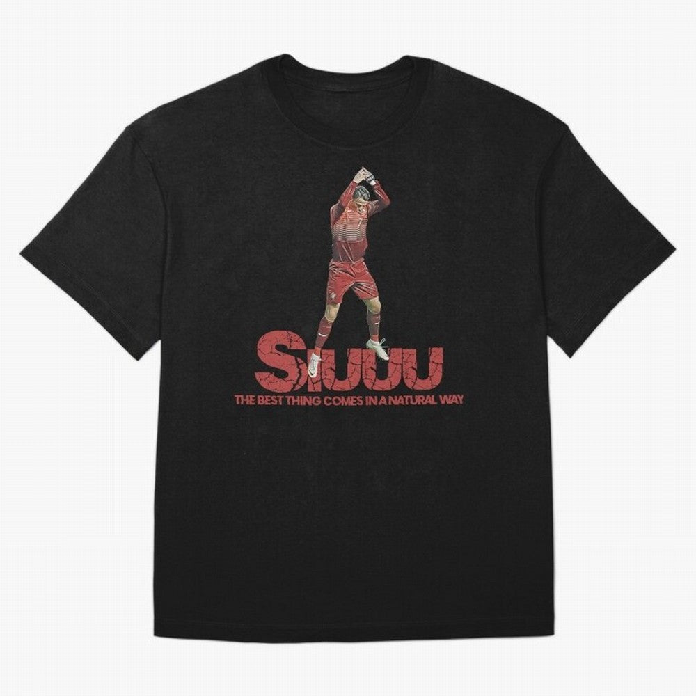 Cr7 Ronaldo Siuuu Oversized T-Shirt Celebrate National Team Dreams in Match Day Hype around FIFA World Cup 2026, Messi and Cristiano Ronaldo, Portugal, Supporter Pride, Iconic Celebrations, Legendary Names and Global Match Day Energy; Ideal for