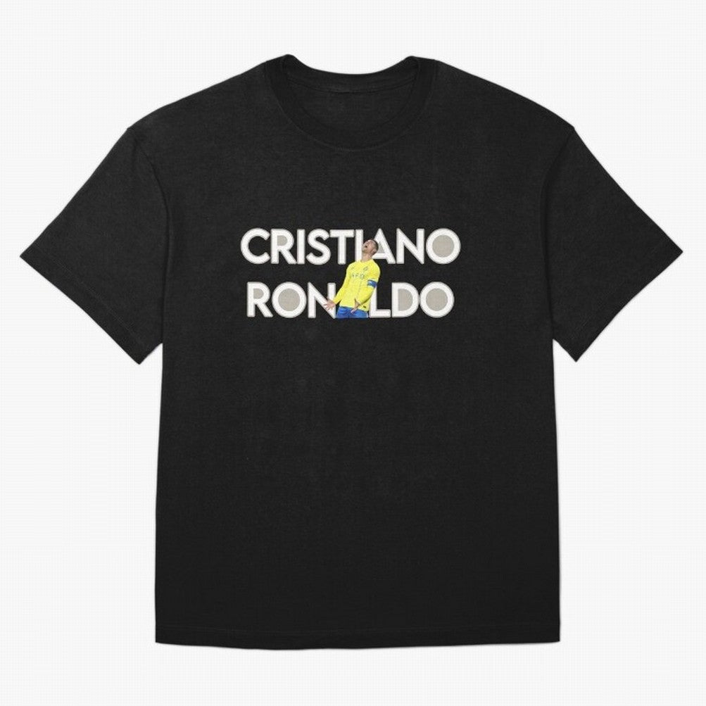 Cristiano Ronaldo Oversized T-Shirt Celebrate Football Dreams Across FIFA World Cup 2026 Built around Cristiano Ronaldo, Haaland and CR7, Brazil Energy, Vintage Soccer Flavor, Modern Football Stars, National Flags and Final Night Emotion; Ideal for